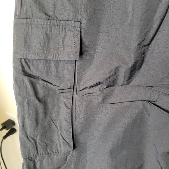 DSG Womens Black Nylon Blend Cargo Joggers Pants XS Elastic Waist & Drawstring - Picture 3 of 6